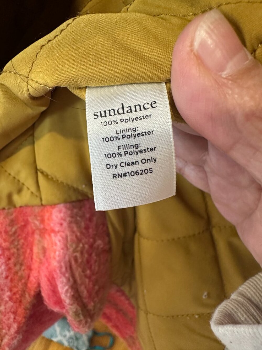 Sundance Harvest Sky Plaid Women's Jacket Sherpa Hooded Coat Size Small - Picture 8 of 13